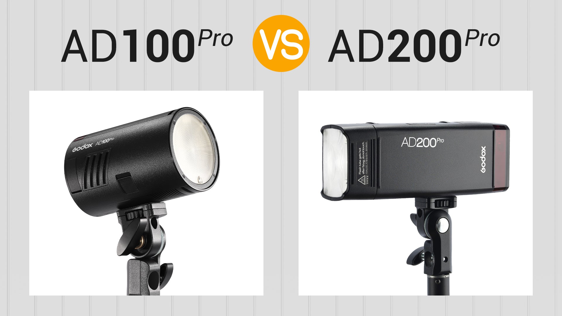 Godox AD100pro vs Godox AD200pro - Which One is the Best?