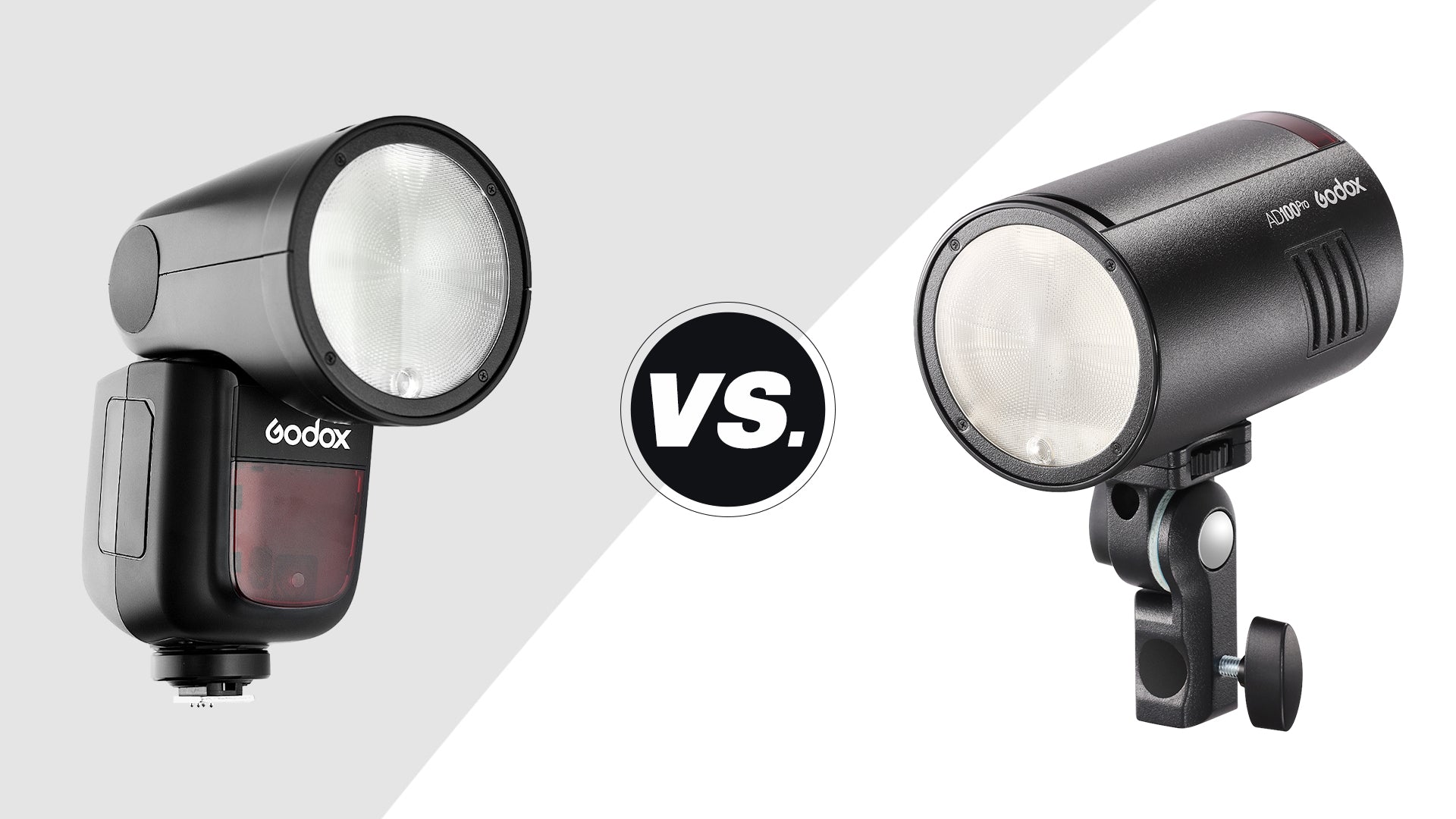 Godox Ad100pro vs Godox V1