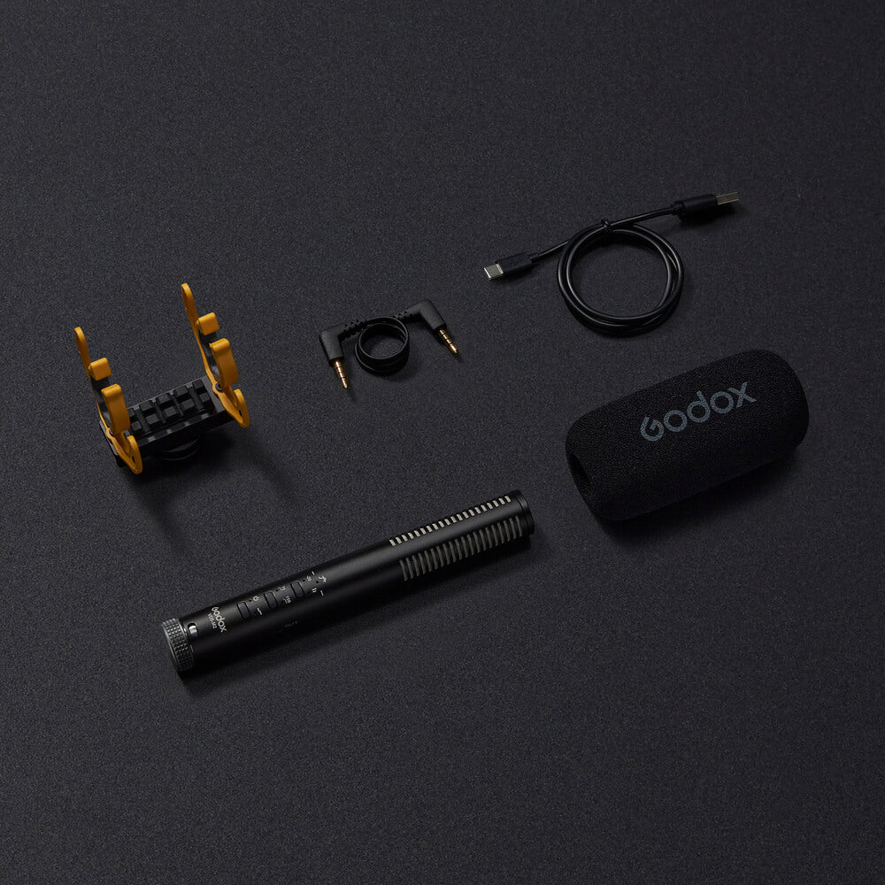 GODOX VDS-M2 Super-Cardioid Directional Shotgun Microphone