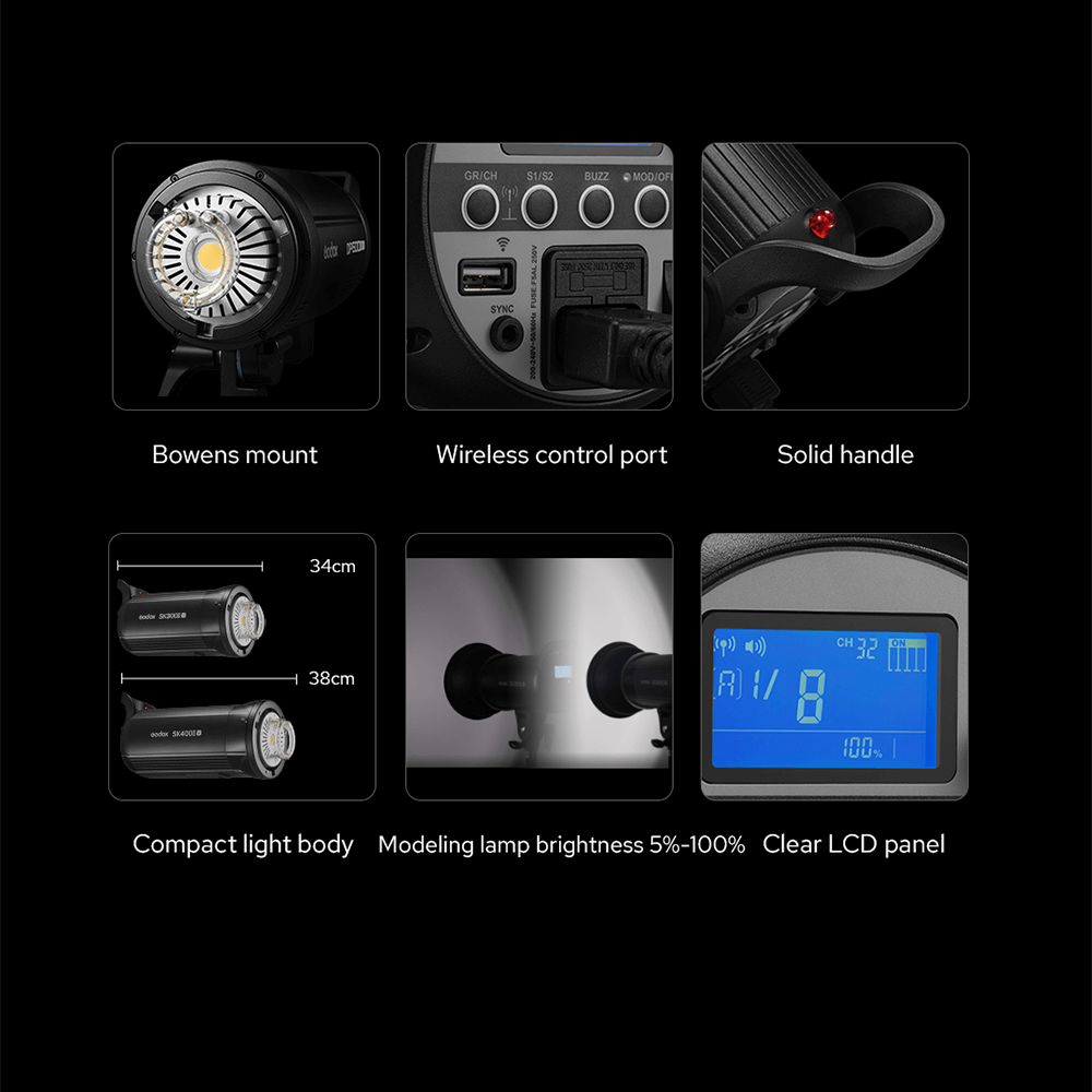 GodoxSK400II-VStudioFlashMonolight9