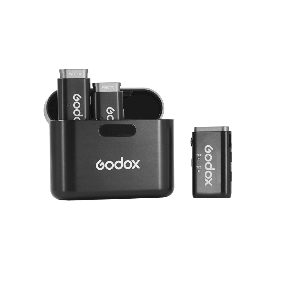 【新品同様】Godox WEC Kit2 ワイヤレスマイク 大容量バッテリー Amazon.co.jp: Godox WEC Kit2 ワイヤレスマイク 大容量