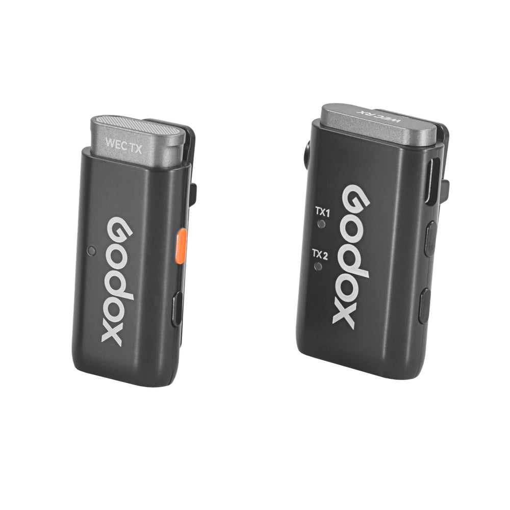 GODOX WEC Wireless Lavalier Microphone for DSLR Cameras/iPhone/Android
