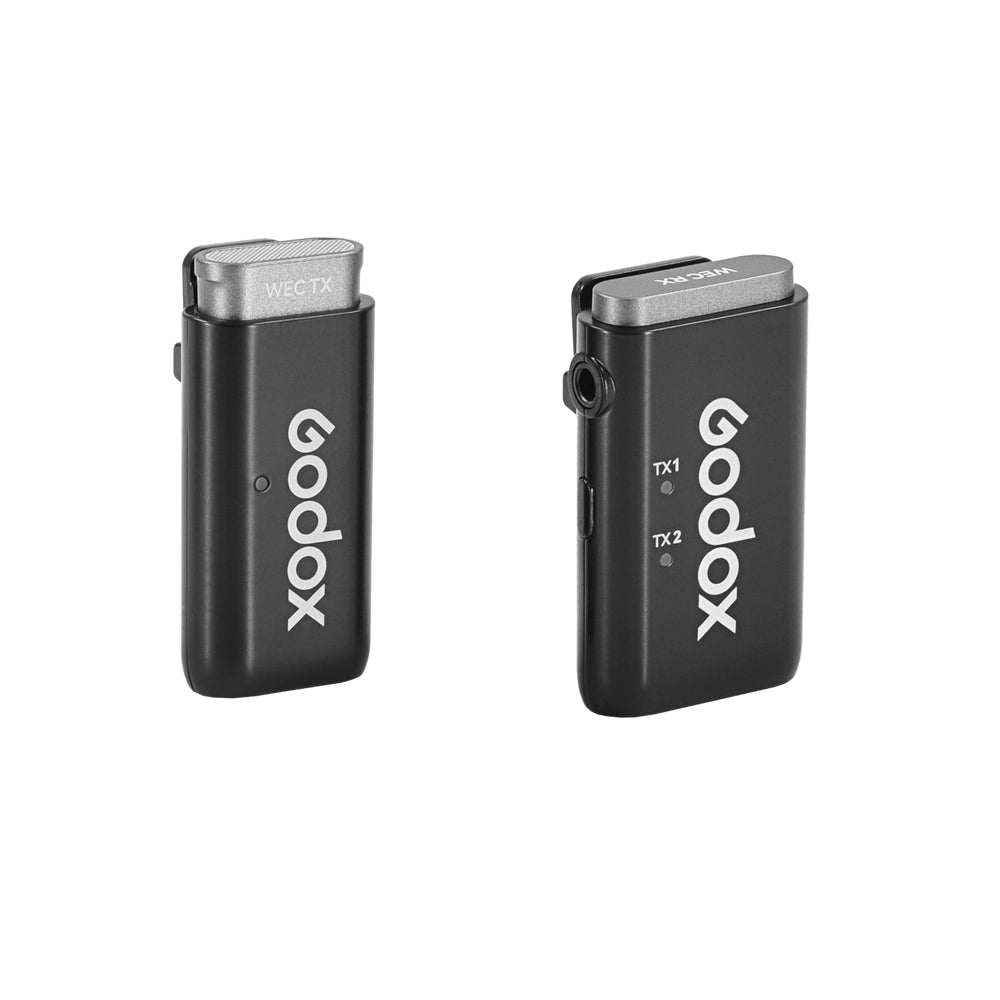 GODOX WEC Wireless Lavalier Microphone for DSLR Cameras/iPhone/Android