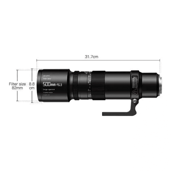 TTArtisan 500mm Full Frame Manual Focus Telephoto Lens
