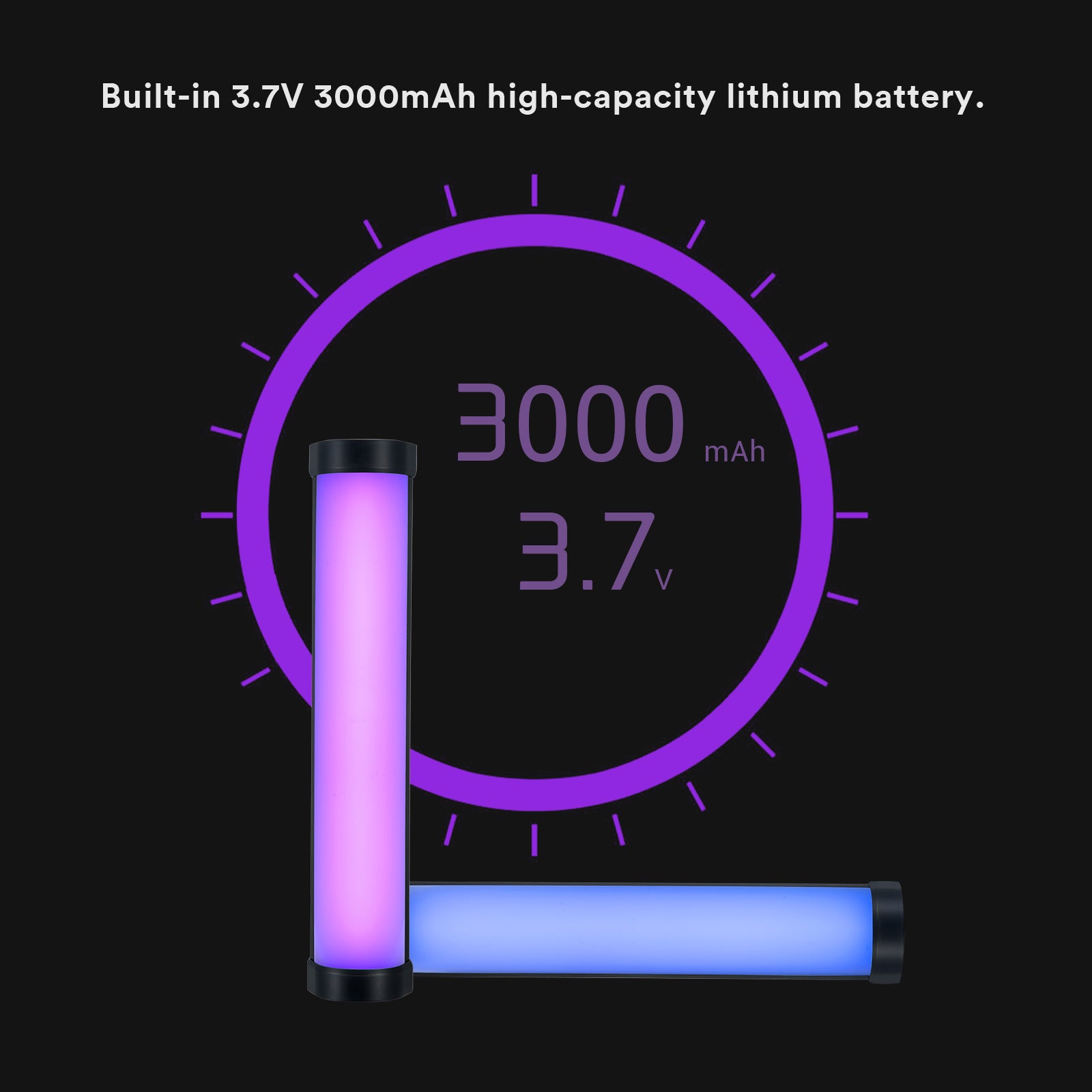 INSSTRO X6 Handheld RGB LED Video Light - INSSTRO