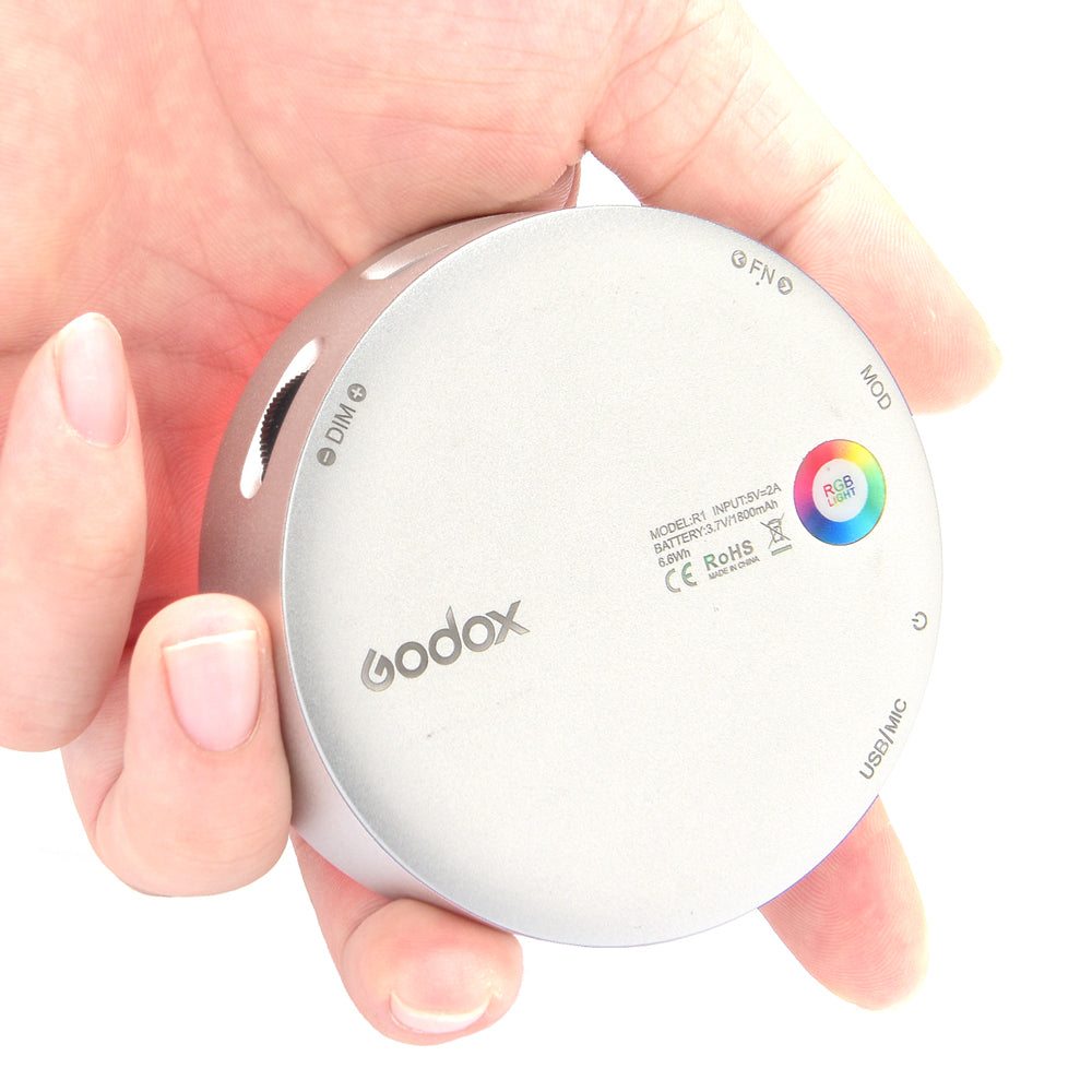 Godox R1 RGB LED Video Light -Silver - INSSTRO