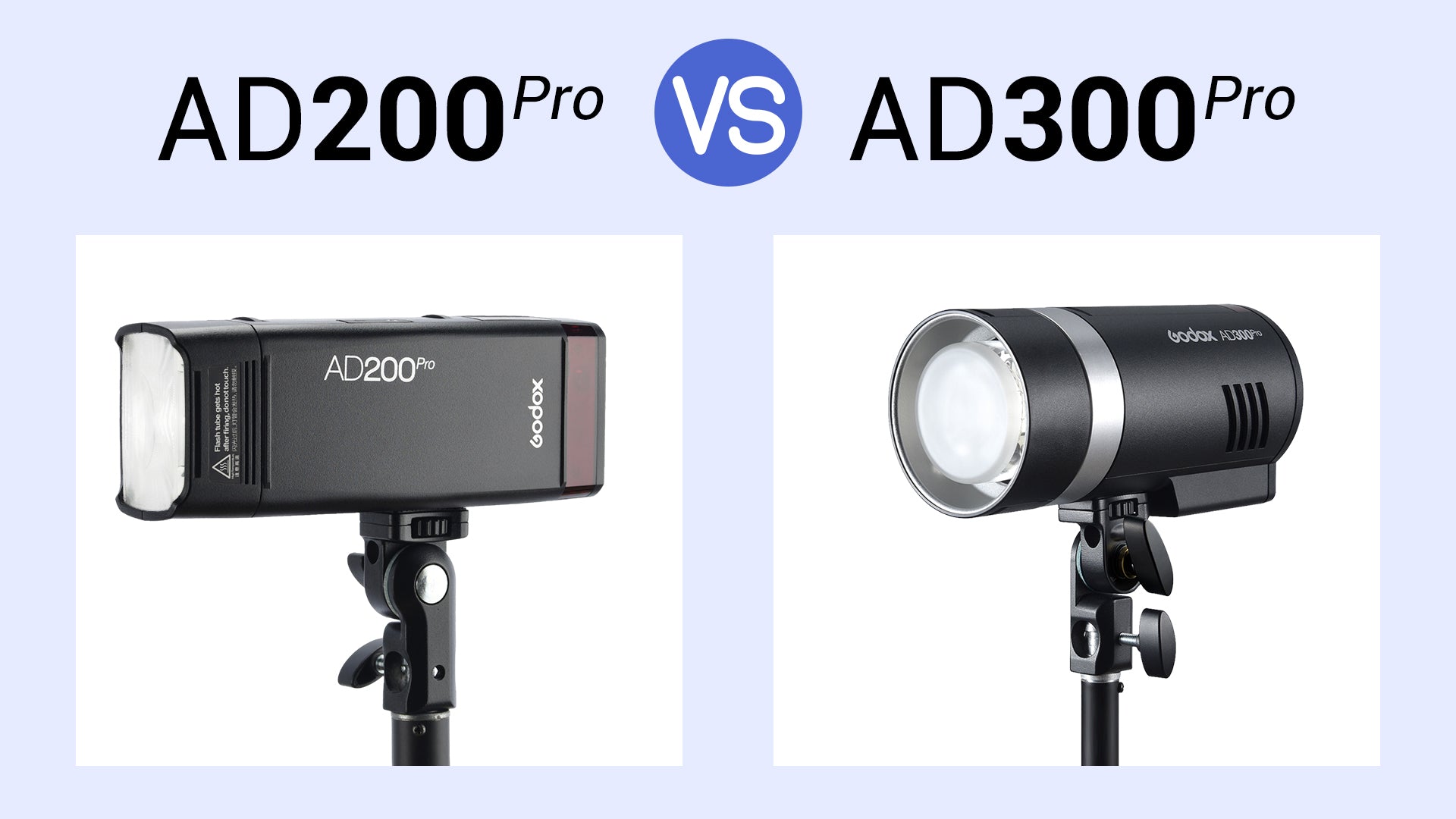 Godox AD200 pro vs AD300 pro - Which One is the Best?