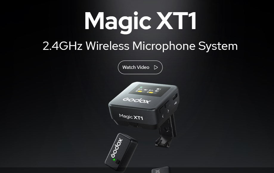 Godox Magic XT1 is an excellent and portable microphone system